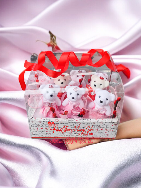 Hộp Quà Gia Đình Gấu Polar Bear F004