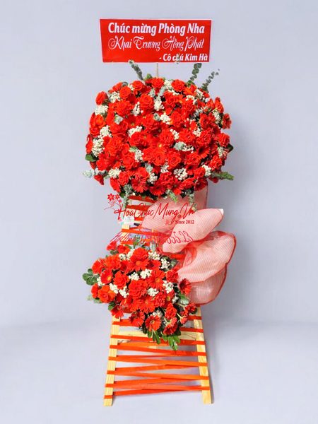 Kệ Hoa Chúc Mừng Hồng Phát KT203