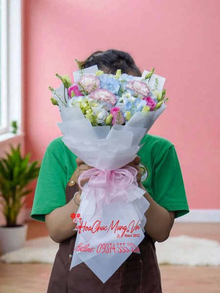 Bó Hoa Cẩm Tú Cầu BM205