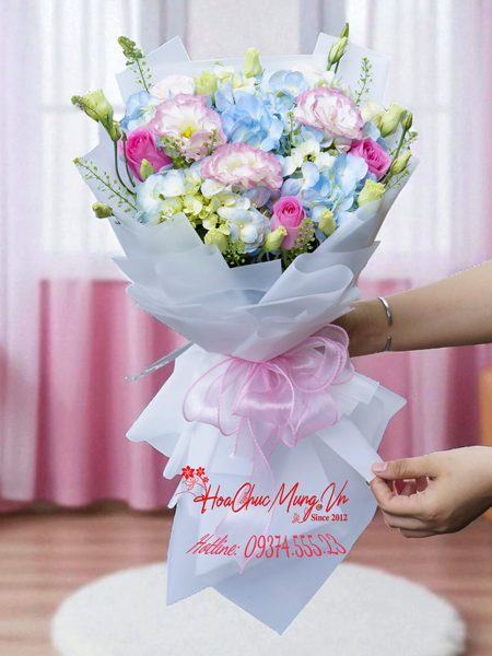 Bó Hoa Cẩm Tú Cầu BM205