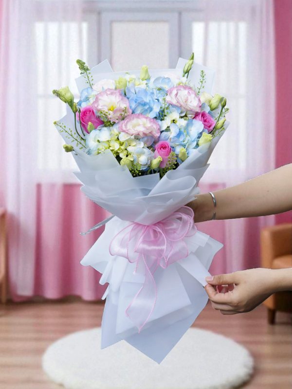 Bó Hoa Cẩm Tú Cầu BM205