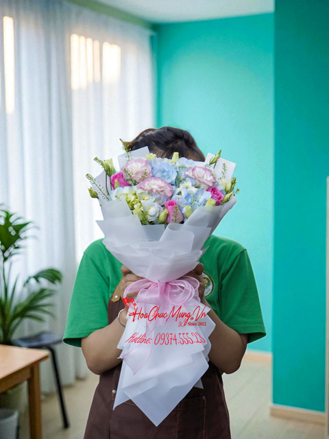 Bó Hoa Cẩm Tú Cầu BM205