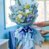 Bó Hoa Tú Cầu Mixed Hoa Hồng BM206