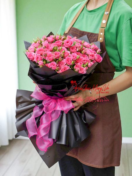 Bó Hoa Hồng Tỉ Muội Cao Cấp BM204