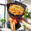 Bó Hoa Hồng Tỉ Muội Cam Cao Cấp BM202