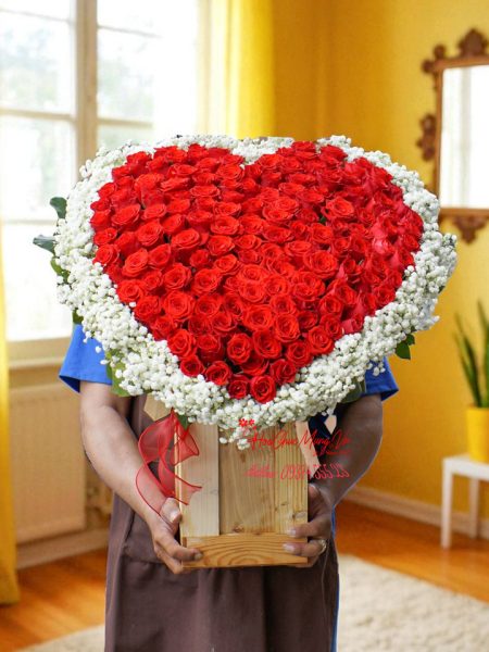 Deep Red Heart HG210