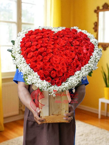 Deep Red Heart HG210